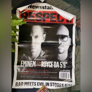 The image shows a poster for RESPECT. Magazine, Vol. 2, Issue 3, featuring Emine